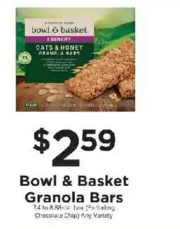 ShopRite Bowl & Basket Granola Bars offer