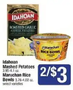 Shaw's Idahoan Mashed Potatoes offer