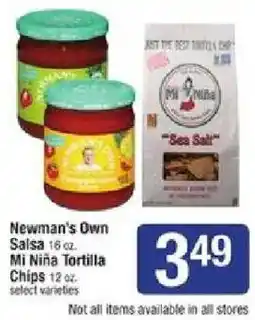 Shaw's Newman's Own Salsa offer