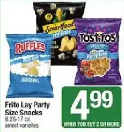 Shaw's Frito Lay Party Snacks offer