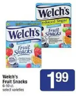 Shaw's Welch's Fruit Snacks offer