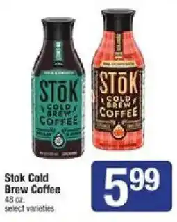 Shaw's Stok Cold Brew Coffee offer