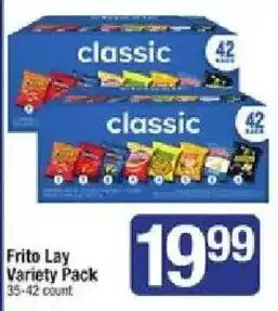 Shaw's Frito Lay Variety Pack offer