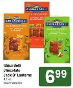 Shaw's Ghirardelli Chocolate Jack O' Lanterns offer