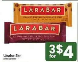 Shaw's Lärabar Bar offer