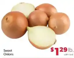 Family Fare Sweet Onions offer