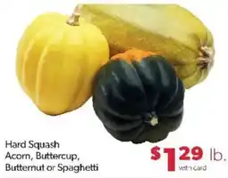 Family Fare Hard Squash offer