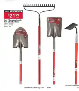 Ace Hardware Ace Fiberglass Handle Yard & Garden Tools offer