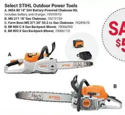 Ace Hardware Stihl outdoor power tools offer
