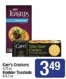 Star Market Carr's Crackers offer