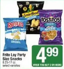 Star Market Frito Lay Party Size Snacks offer