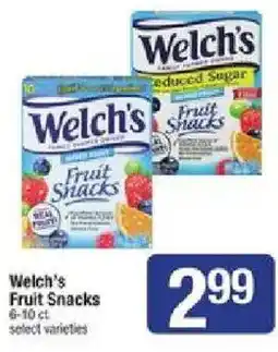 Star Market Welch's Fruit Snacks offer