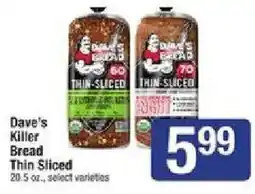 Star Market Dave's Killer Bread Thin Sliced offer
