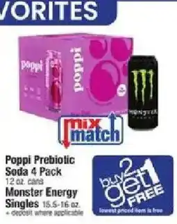 Star Market Poppi Prebiotic Soda offer
