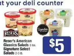 Star Market Reser's American Classics Salads offer