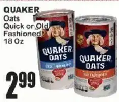Food Universe Quaker oats offer