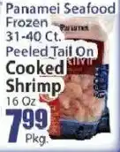 Food Universe Panamei Seafood Peeled Tail On Cooked Shrimp offer