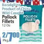 Food Universe Bacalrico pollock fillets offer