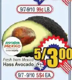 Food Universe Hass Avocado offer