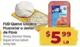 Cardenas Fud Queso Qaxaco, Muenster o Jamon de Pavo offer