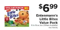 ShopRite Entenmann's Little Bites Value Pack offer
