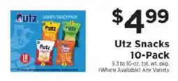 ShopRite Utz Snacks offer