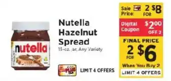 Nutella Hazelnut Spread