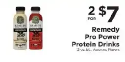 ShopRite Remedy Pro Power Protein Drinks offer