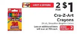 ShopRite Cra-Z-Art Crayons offer