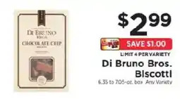 ShopRite Di Bruno Bros. Biscottti offer