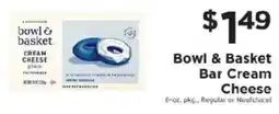 ShopRite Bowl & Basket Bar Cream Cheese offer