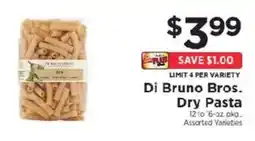 ShopRite Di Bruno Bros. Dry Pasta offer