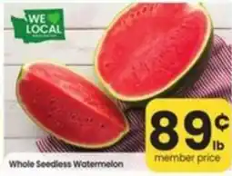 Safeway Whole Seedless Watermelon offer