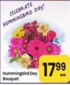 Safeway Hummingbird Day Bouquet offer
