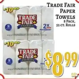 Trade Fair Supermarket Trade Fair paper towels offer