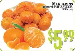 Trade Fair Supermarket Mandarins offer