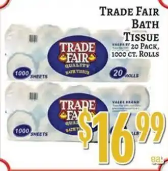 Trade Fair Supermarket Trade Fair bath tissue offer