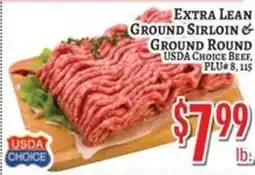 Trade Fair Supermarket Extra Lean Ground Sirloin & Ground Round offer