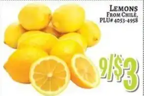 Lemons From Chile
