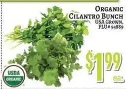 Trade Fair Supermarket Organic Cilantro Bunch offer