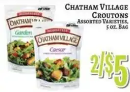 Trade Fair Supermarket Chatham Village croutons offer