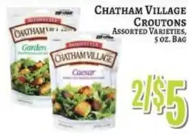 Trade Fair Supermarket Chatham Village croutons offer