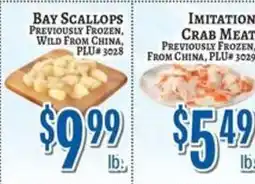 Trade Fair Supermarket Bay Scallops offer