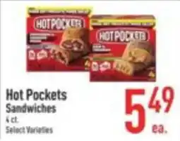 Strack & Van Til Hot Pockets Sandwiches offer