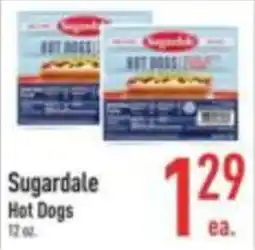 Strack & Van Til Sugardale Hot Dogs offer
