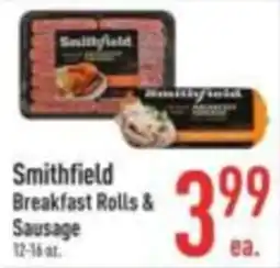 Strack & Van Til Smithfield Breakfast Rolls & Sausage offer