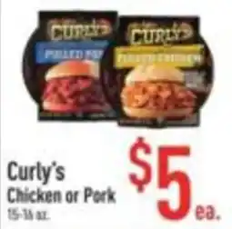Strack & Van Til Curly's Chicken or Pork offer
