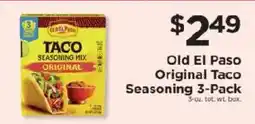 ShopRite Old El Paso Original Taco Seasoning offer