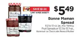 ShopRite Bonne Maman Spread offer