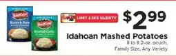 ShopRite Idahoan Mashed Potatoes offer